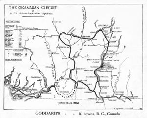 Okanagan Circuit, Goddard's Spring, 1926 B.C. Register Okanagan Circuit, Goddard's Spring, 1926 B.C. Register