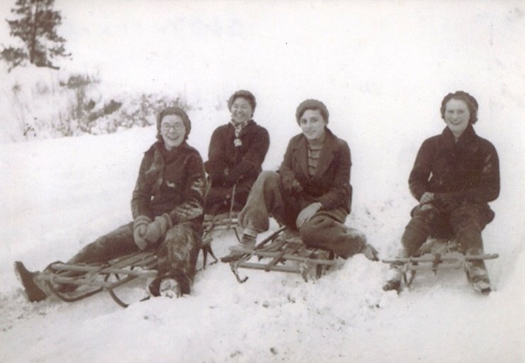 Sledding in Lake Country
