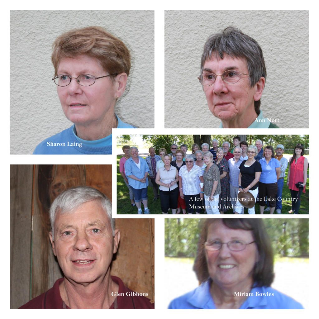 Volunteers at Lake Country Museum and Archives