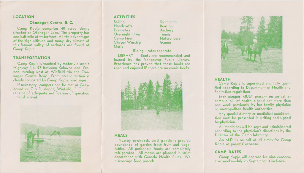 Camp Kopje Pamphlet 2