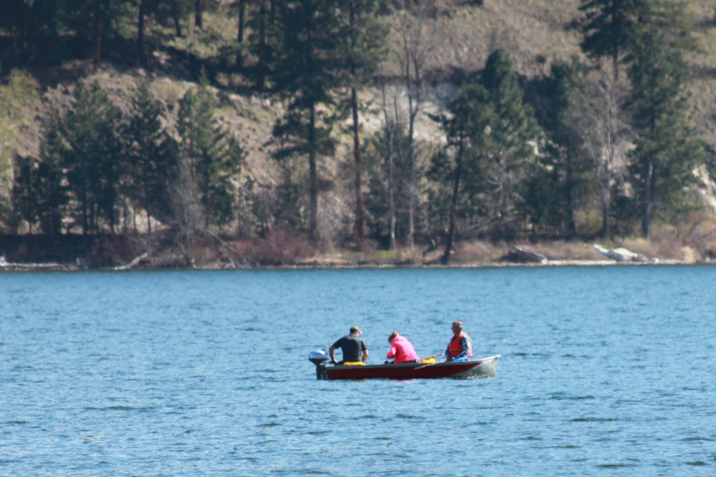 Fishing on Wood Lake