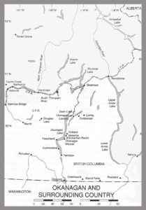 British Columbia map