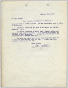 Rainbow Ranche correspondence