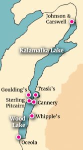 Landings on Kalamalka Lake